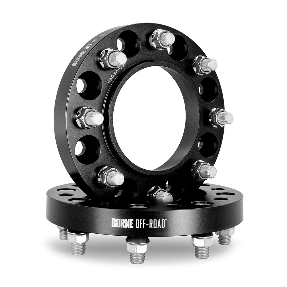 Mishimoto Wheel Spacers, 8X170, 125mm Center Bore, M14 X 1.5, 1.25-in Thick, Black BNWS-002-320BK