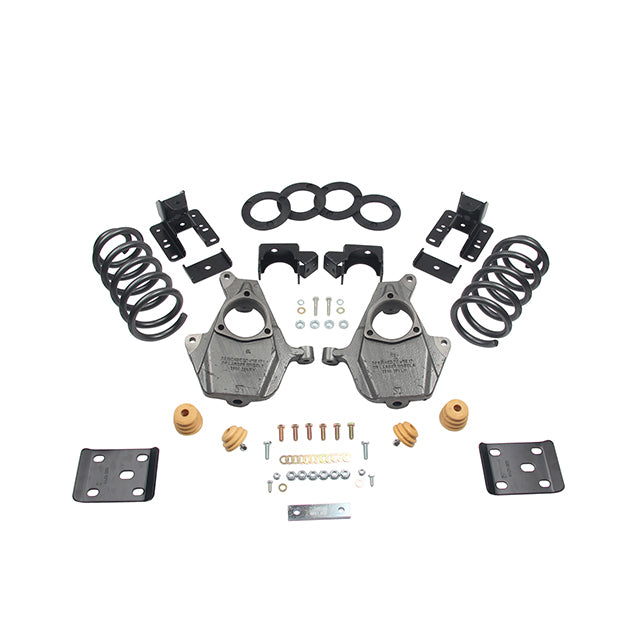 BELLTECH 1015 LOWERING KITS Front And Rear Complete Kit W/O Shocks 2016.5-2018 Chevrolet Silverado/Sierra ALL CAB 2W 3-4F/7R
