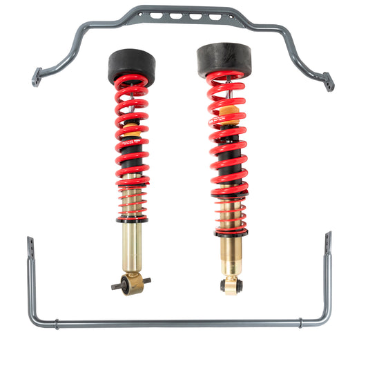 BELLTECH 1035HK PERF HANDLING KIT Complete Kit Inc. Height Adjustable Front Coilovers & Sway Bar Set 2021+ GM Tahoe/Yukon 4WD 0-2.5in. F / 0-2.0in. R