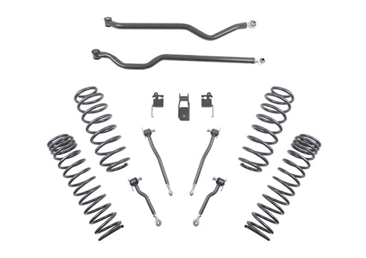 BELLTECH 153205HKP LIFT KIT 4 in. Lift Kit Inc. Front and Rear Trail Performance Struts/Shocks 2018-2021 Wrangler Rubicon JL 4dr 4 in. Lift