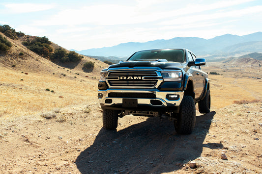 BELLTECH 153713TPS LIFT KIT 6-9in. Lift Kit Inc. Front and Rear Trail Performance Struts/Shocks 2019+ Ram 1500 2WD Lift Kit W/ Trail Performance Shocks 6in.-9in. Lift