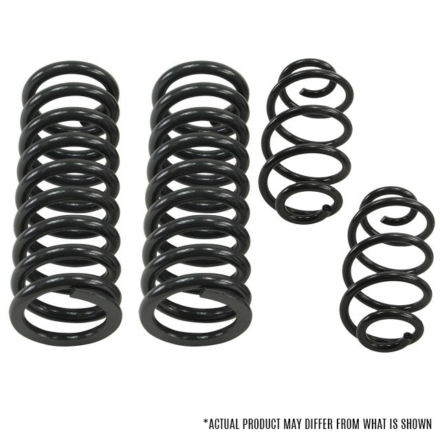 BELLTECH 5819 MUSCLE CAR COIL SET 1 in. Front and 1 in. Rear Lowered Ride Height 1968-1972 Chevrolet El Camino 1 in. F/1 in. R Drop