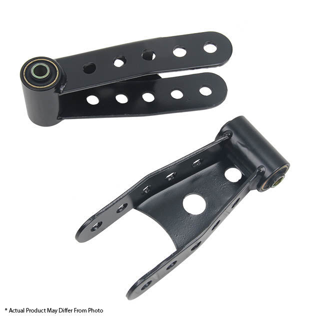 BELLTECH 6416 SHACKLE KIT 2 in. Drop Leaf Spring Shackle 2019-2021 Silverado / Sierra 1500 2wd 2 in. Drop