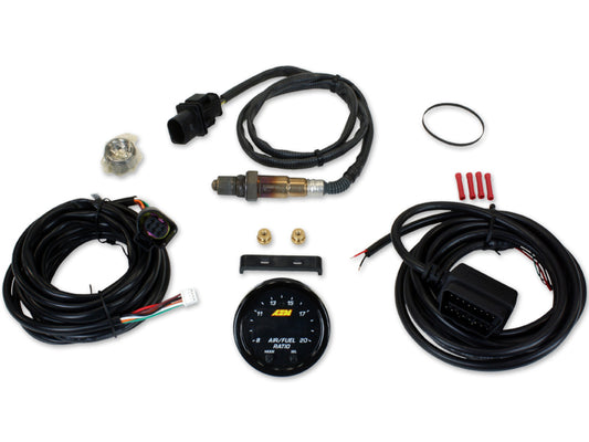 AEM X-Series Wideband UEGO AFR Sensor Controller Gauge Kit with X-Digital Technology 30-0334
