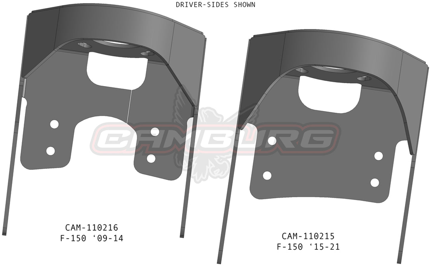 Camburg Ford Conversion Coil Bucket Kit