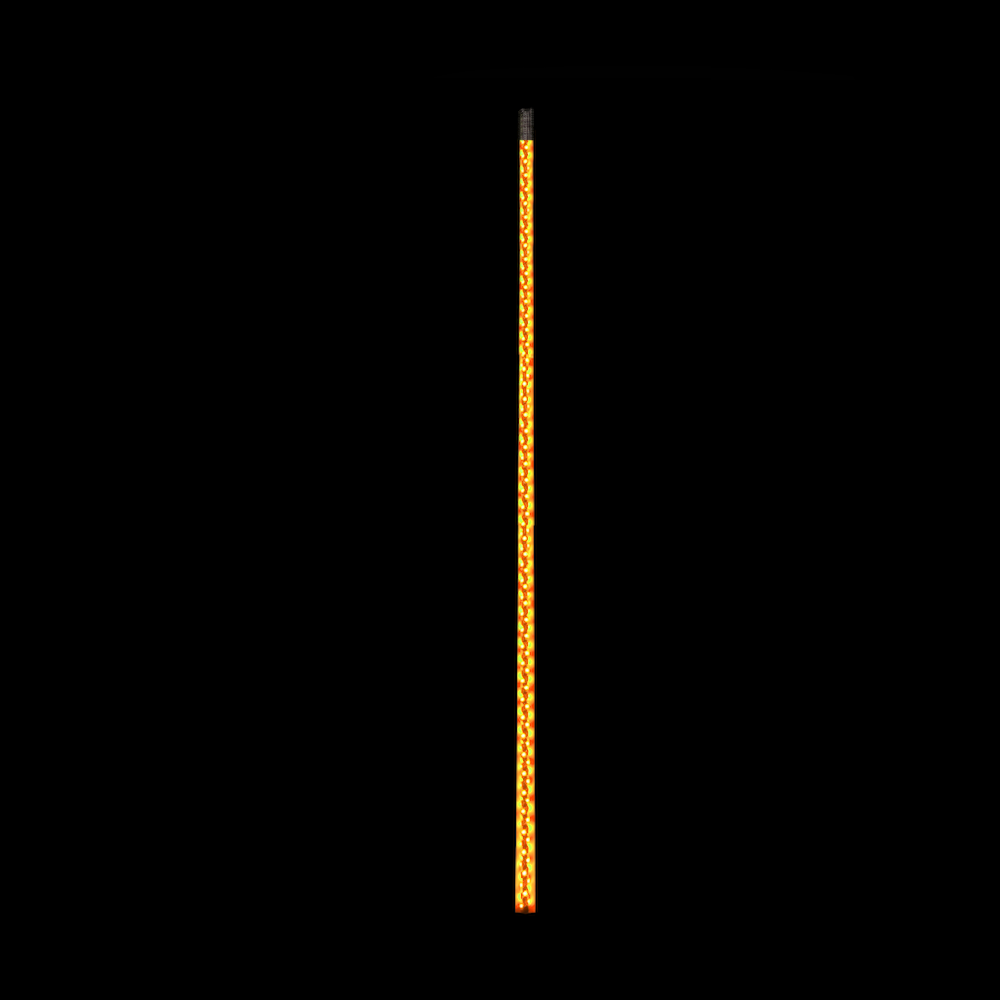 Quake LED - QW834 - 4 Foot RGB Accent CB Antenna Whip Light Single Quad-Lock/Interlock