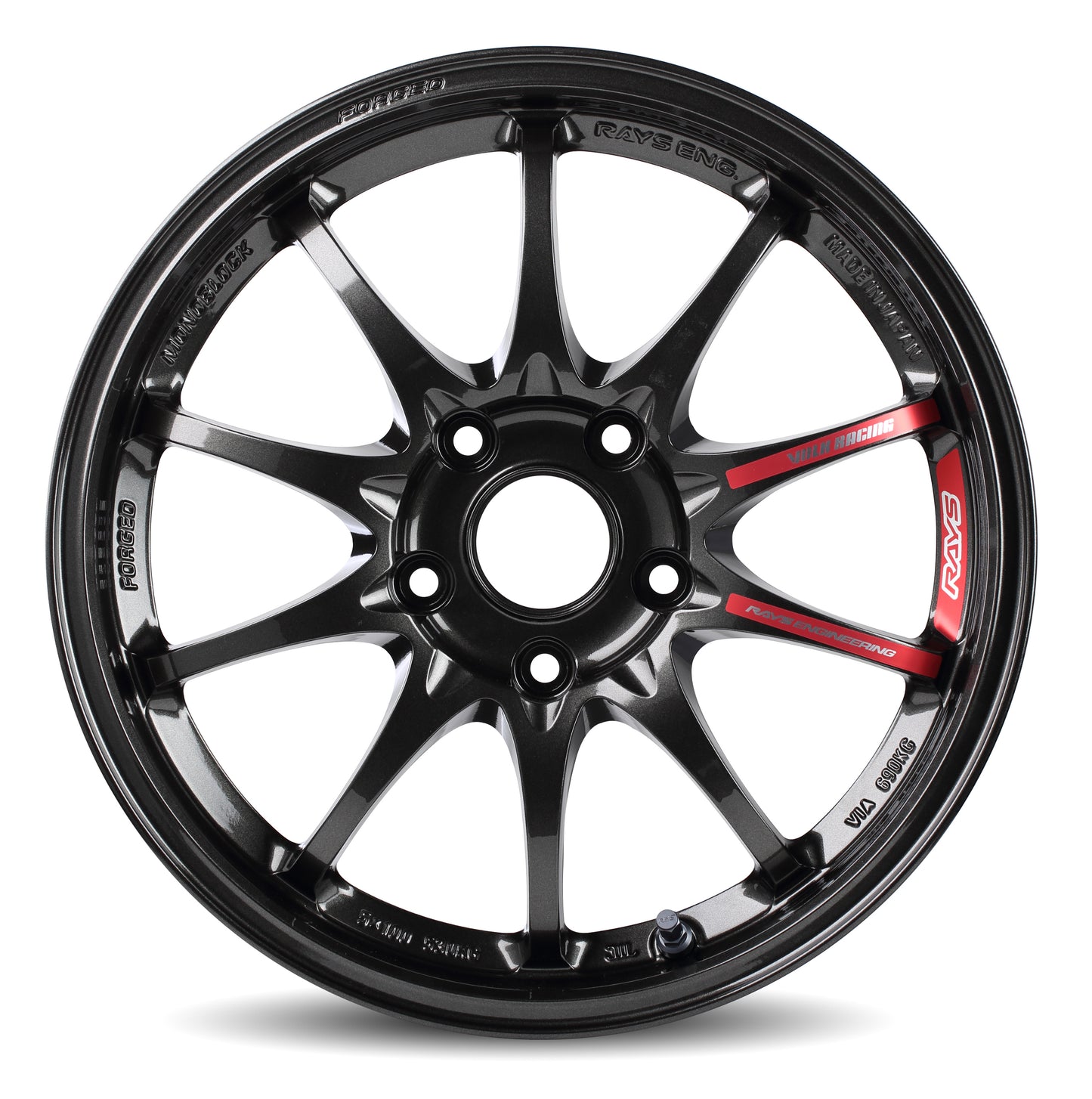 Volk CE28 CLUB RACER II BLACK EDITION 18x8.5 DIAMOND DARK GUNMETAL (MM) Wheel
