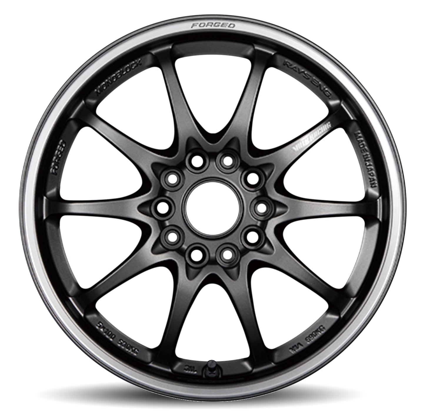 Volk CE28 CLUB RACER 16x7.0 MATT DARK GUNMETAL/DC Wheel