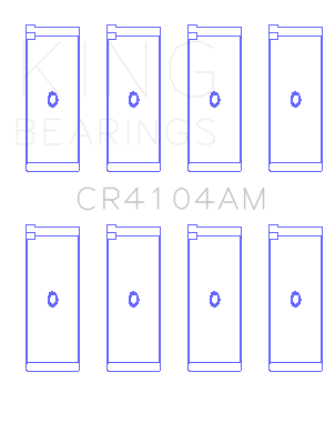 King Engine Bearings CR4104AM