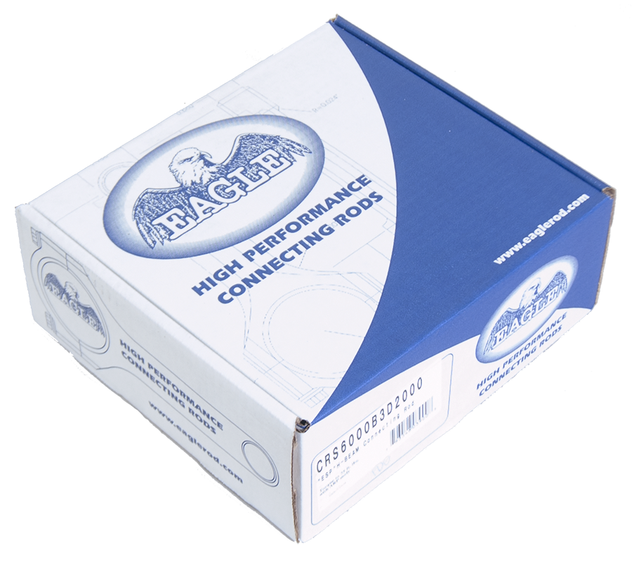 Eagle 4340 Rod 6.000" SBC Rod ARP 2000 BOLT CRS6000B3D2000