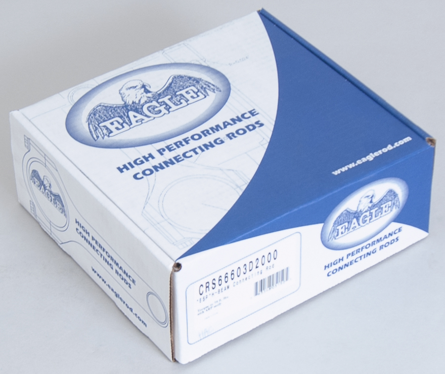 Eagle 4340 ROD BBC 6.600" ROD ARP 2000 BOLT CRS66603D2000