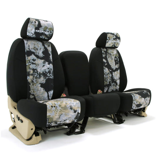 Coverking Custom Seat Covers Neosupreme Kryptek Camo Obskura With Black Sides CSC