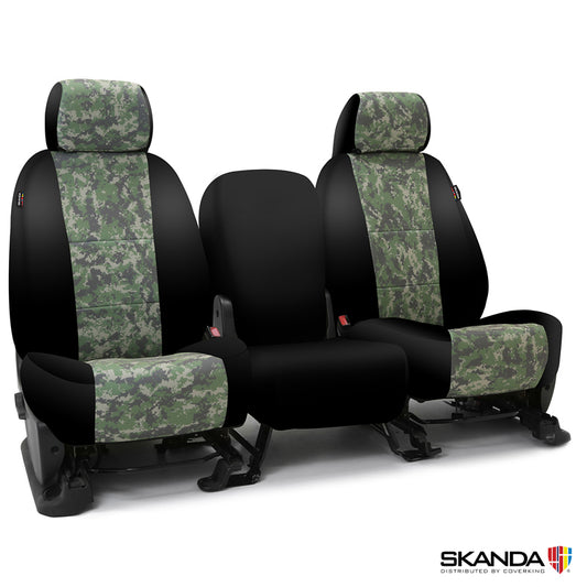Coverking Custom Seat Cover Neosupreme Camo Digital Solid