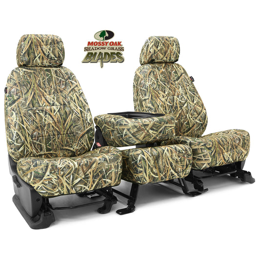 Coverking Custom Seat Cover Neosupreme Camo Mossy Oak ShadowGrass Blades CSC