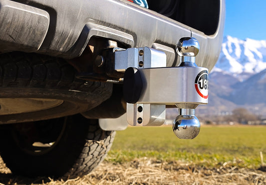 Weigh Safe Turnover Ball 4" Drop Hitch With 2" Shank CTB4-2