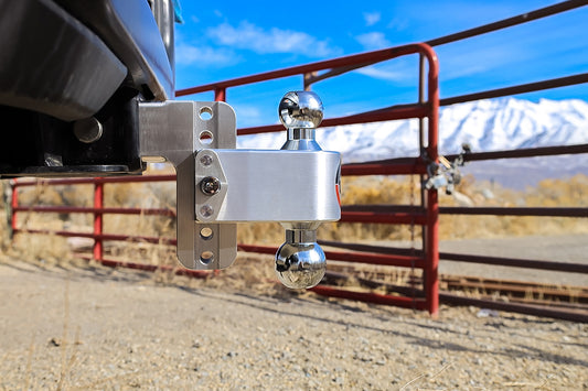 Weigh Safe Turnover Ball 4" Drop Hitch With 2.5" Shank CTB4-2.5