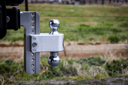 Weigh Safe Turnover Ball 8" Drop Hitch With 2.5" Shank CTB8-2.5