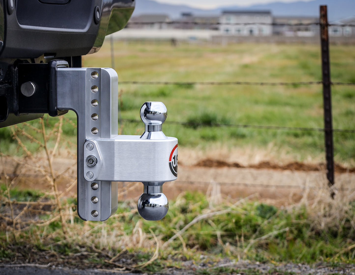 Weigh Safe Turnover Ball 8" Drop Hitch With 3" Shank CTB8-3