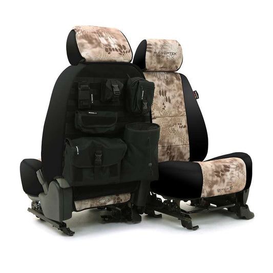 Coverking Custom Tactical Seat Cover Neosupreme Kryptek Black Sides