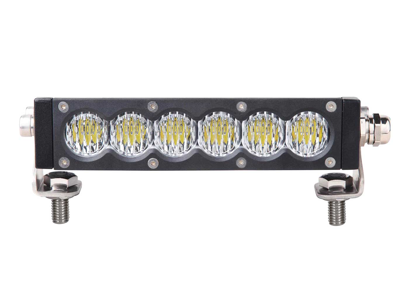 Quake LED - QUC205 - 7 Inch LED Light Bar Single Row 30 Watt Spot Carbon Series