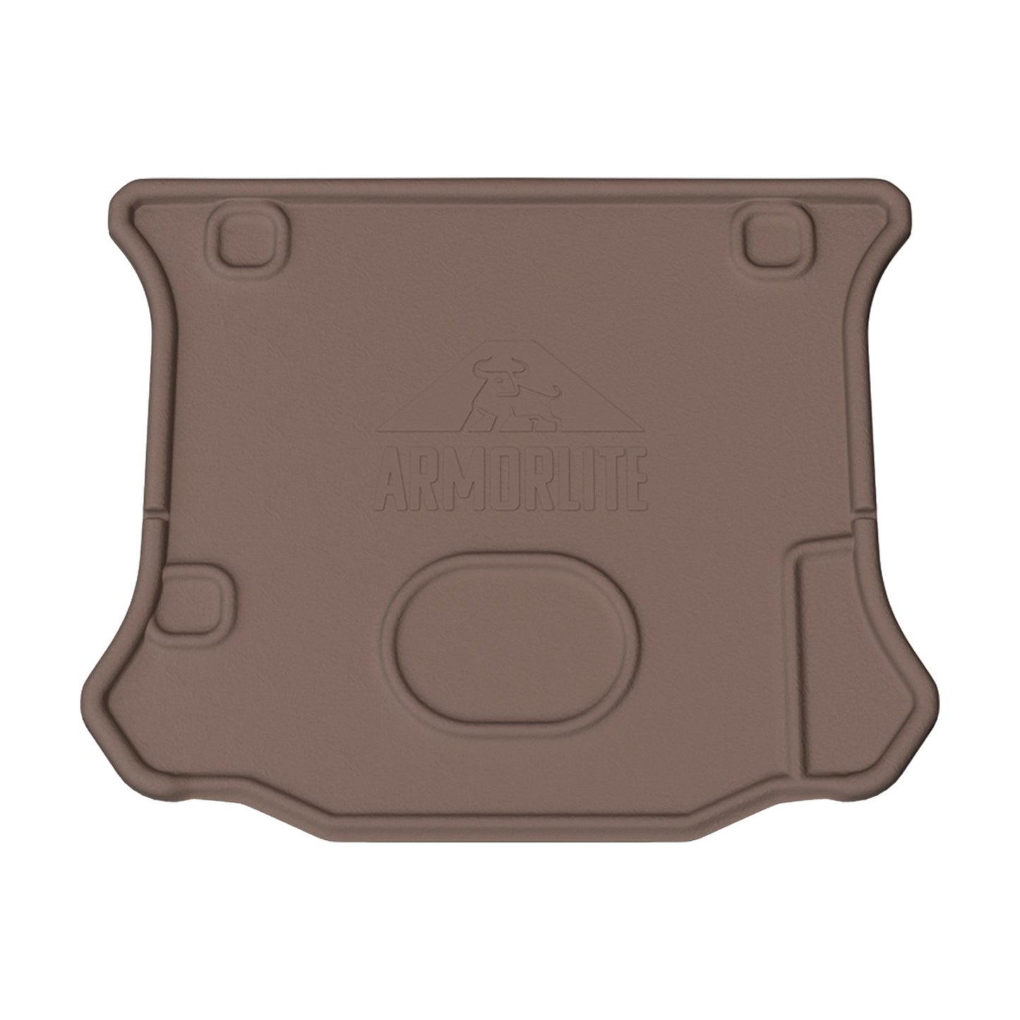 Armorlite 07-18 JEEP WRANGLER JKU 4DRREAR CARGO MAT DESERT KHAKI B1006721-BRN1-AA