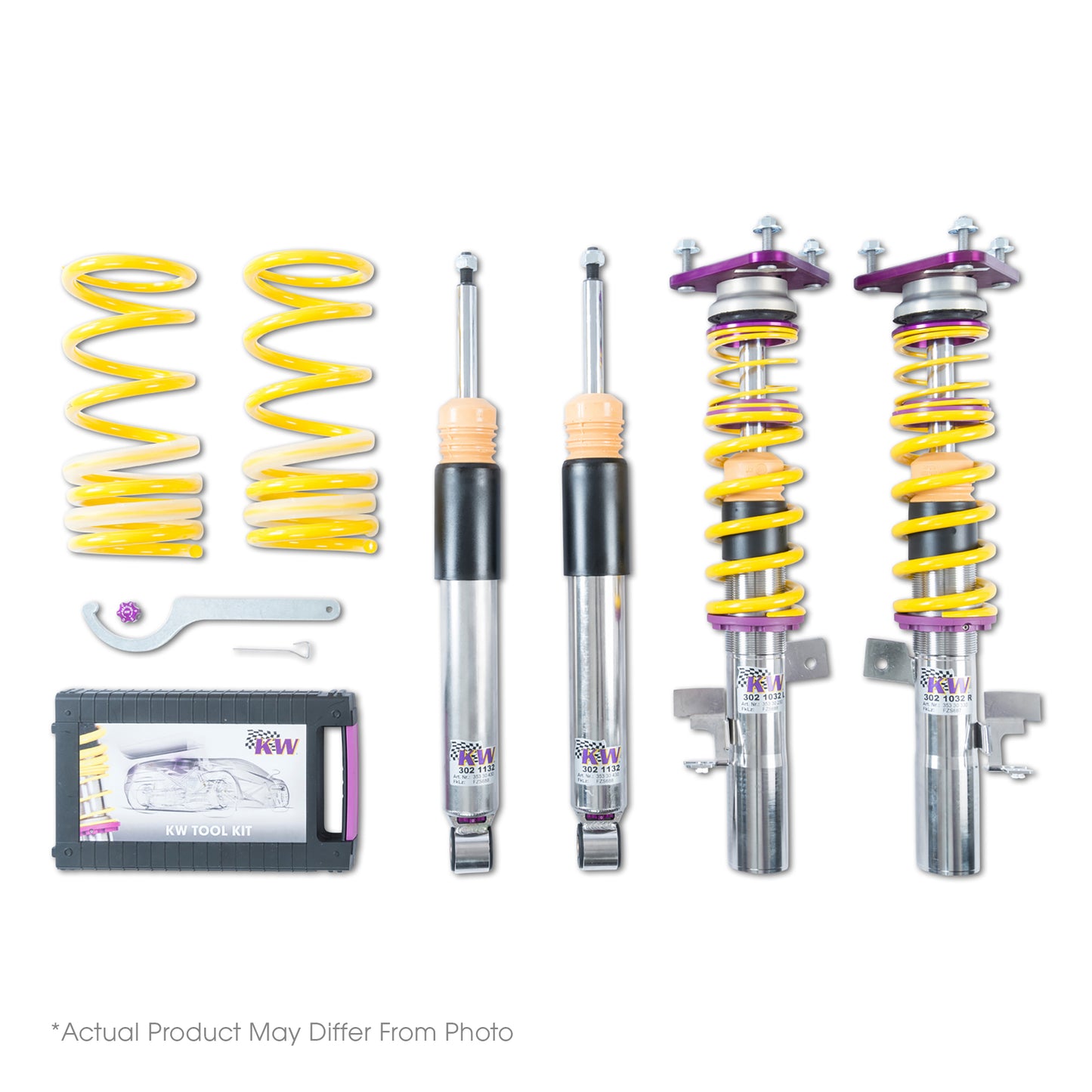 KW Suspensions 3522580R KW V3 Clubsport Kit - Mercedes CLA AMG( C118) A35 AMG(W177)