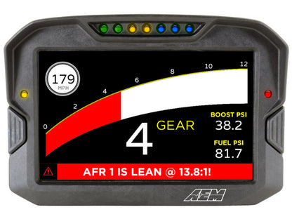 AEM CD-7 Carbon Digital Racing and Logging Dash Display - Logging / GPS Enabled 30-5703