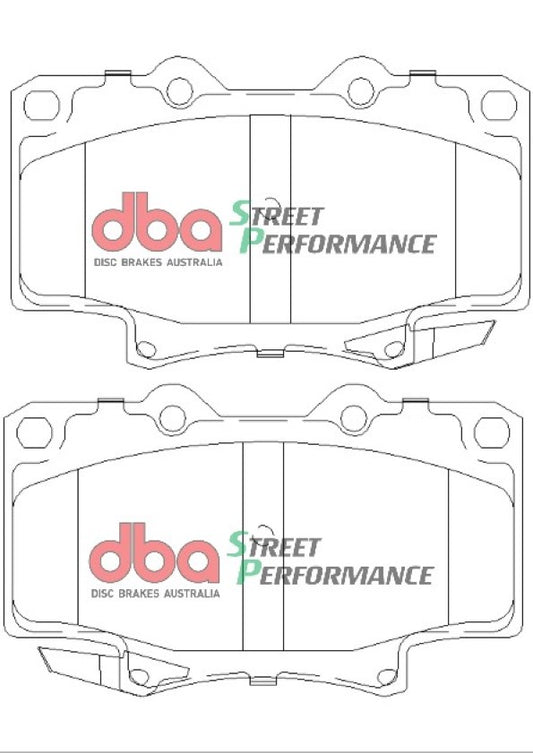 Disc Brakes Australia Truck And SUV Performance Brake Pad Set DB1199SD