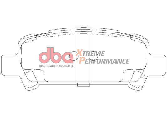 Disc Brakes Australia Xtreme Performance Brake Pad Set DB1379XP