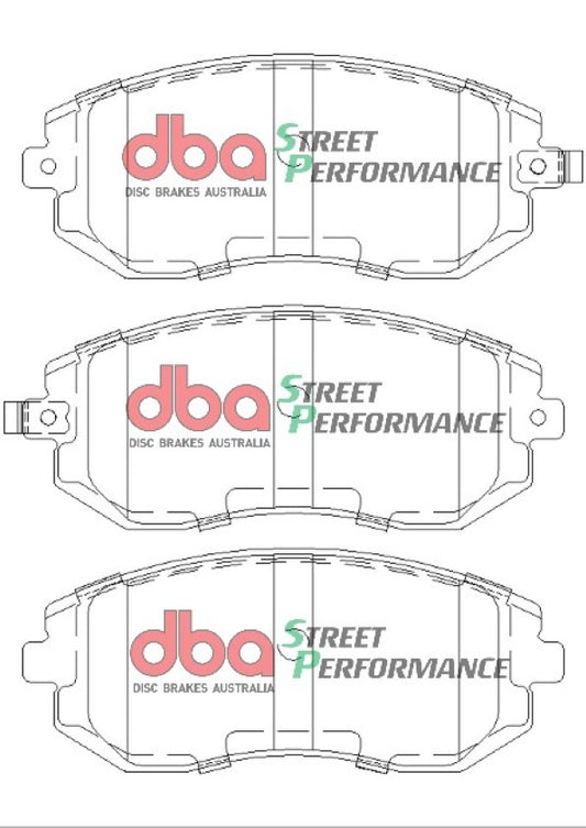 Disc Brakes Australia Street Performance Brake Pad Set DB1491SP