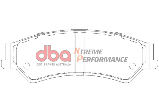 Disc Brakes Australia Xtreme Performance Brake Pad Set DB1675XP