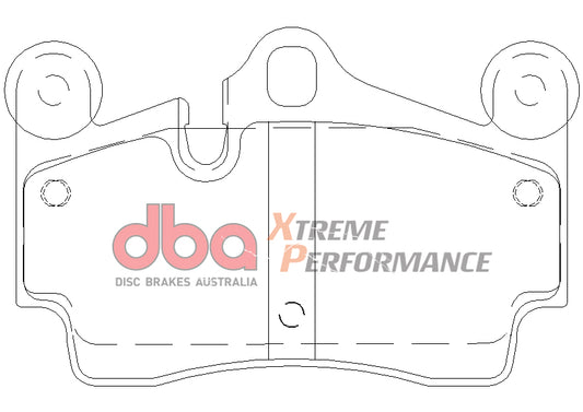 Disc Brakes Australia Xtreme Performance Brake Pad Set DB1677XP