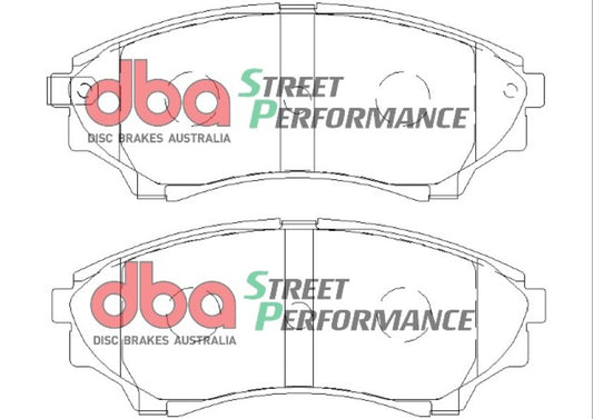 Disc Brakes Australia Street Performance Brake Pad Set DB1681SP