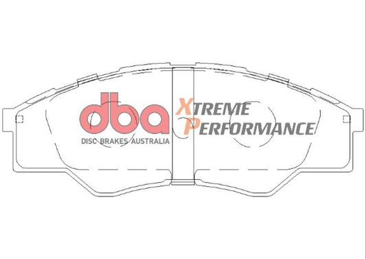 Disc Brakes Australia Xtreme Performance Brake Pad Set DB1741XP
