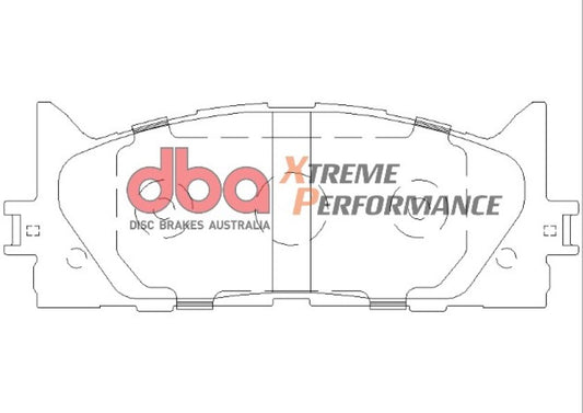 Disc Brakes Australia Xtreme Performance Brake Pad Set DB1800XP