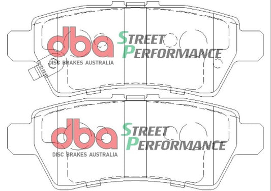 Disc Brakes Australia Street Performance Brake Pad Set DB1919SP