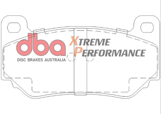 Disc Brakes Australia Xtreme Performance Brake Pad Set DB1934XP