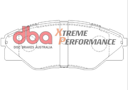 Disc Brakes Australia Xtreme Performance Brake Pad Set DB1985XP