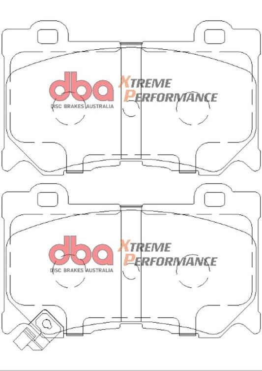 Disc Brakes Australia Xtreme Performance Brake Pad Set DB2400XP