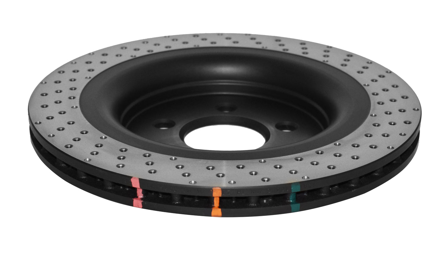 Disc Brakes Australia 4000 Series Drilled/Dimpled Rotor DBA42069LXD
