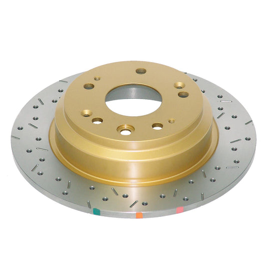 Disc Brakes Australia 4000 Series Drilled/Slotted Rotor DBA42503XS