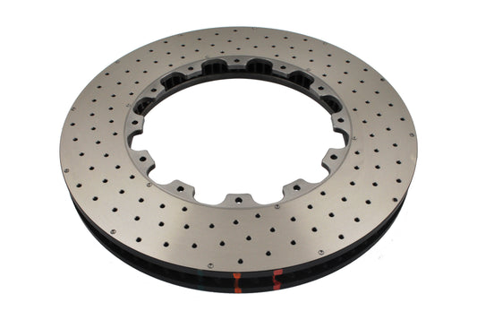 Disc Brakes Australia 5000 Series Drilled/Dimpled Assembly DBA52068BLKLXD