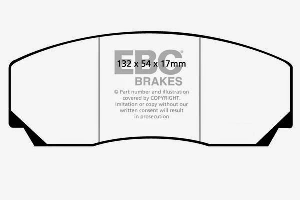 EBC DP2002 Greenstuff 2K Pads