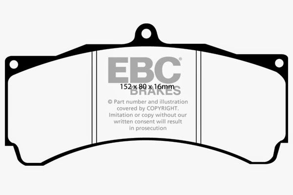 EBC DP2032 Greenstuff 2K Pads