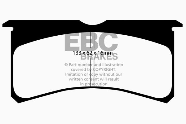 EBC DP2037 Greenstuff 2K Pads