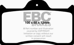 EBC DP2038 Greenstuff 2K Pads
