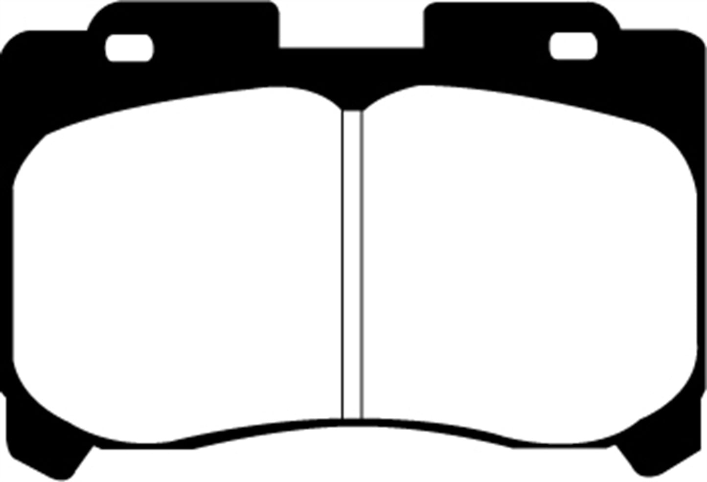 EBC DP21004 Greenstuff 2000 Series Sport Brake Pads