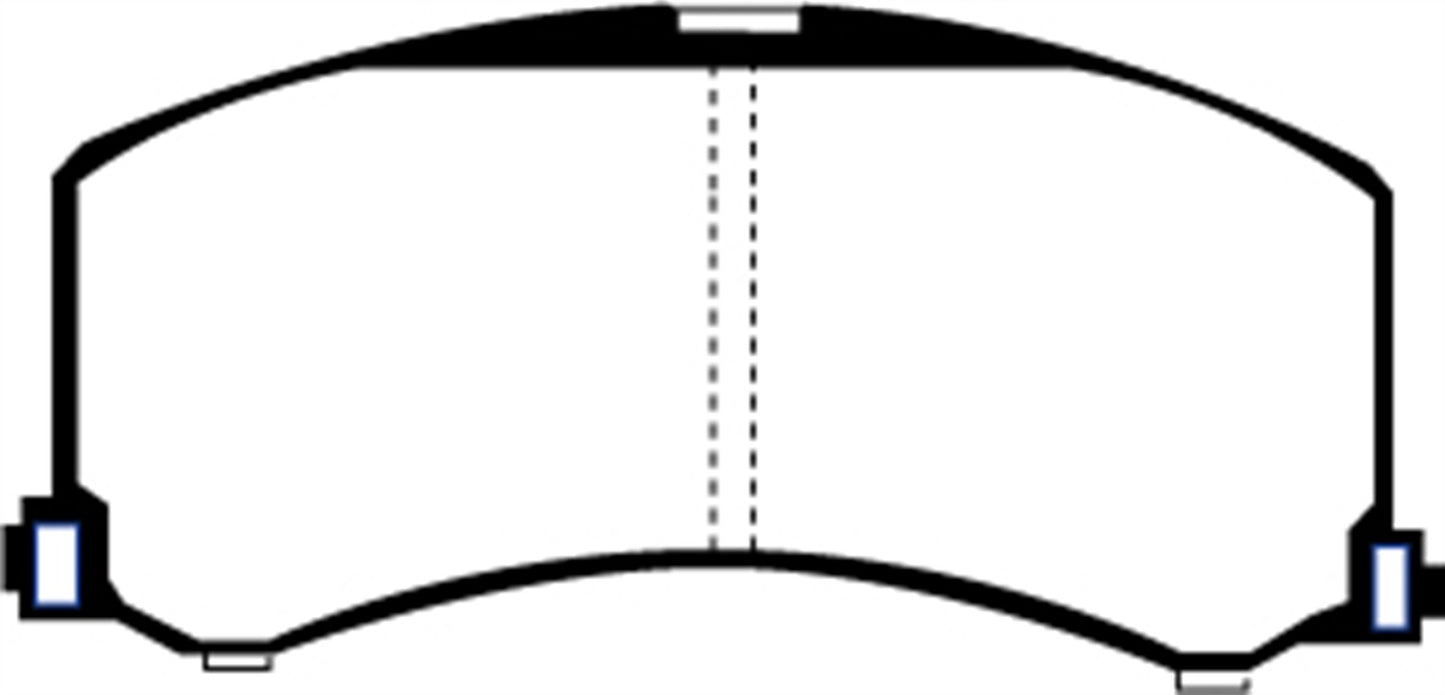 EBC DP21041 Greenstuff 2000 Series Sport Brake Pads