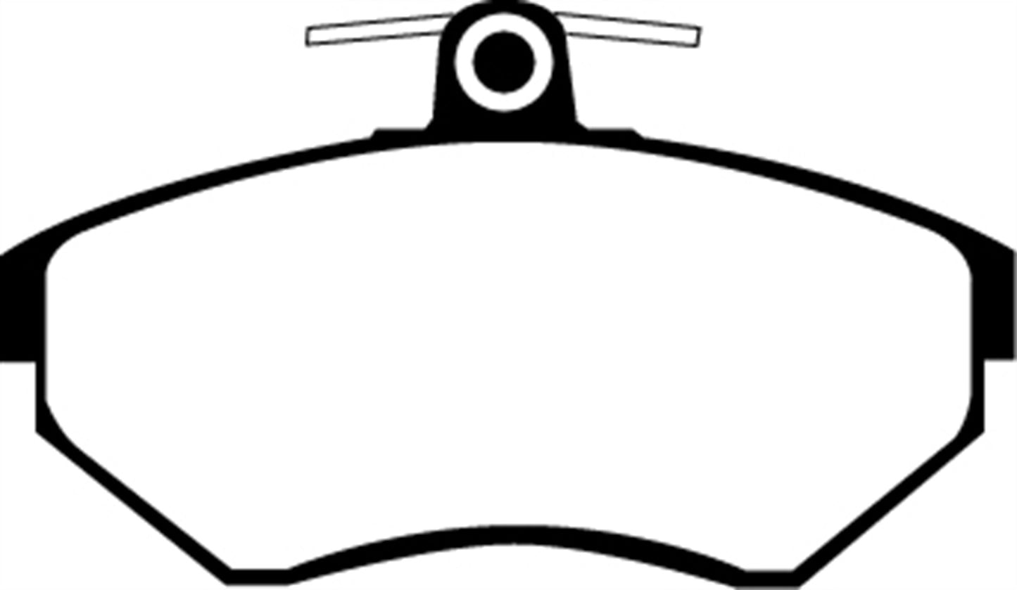 EBC DP21112 Greenstuff 2000 Series Sport Brake Pads