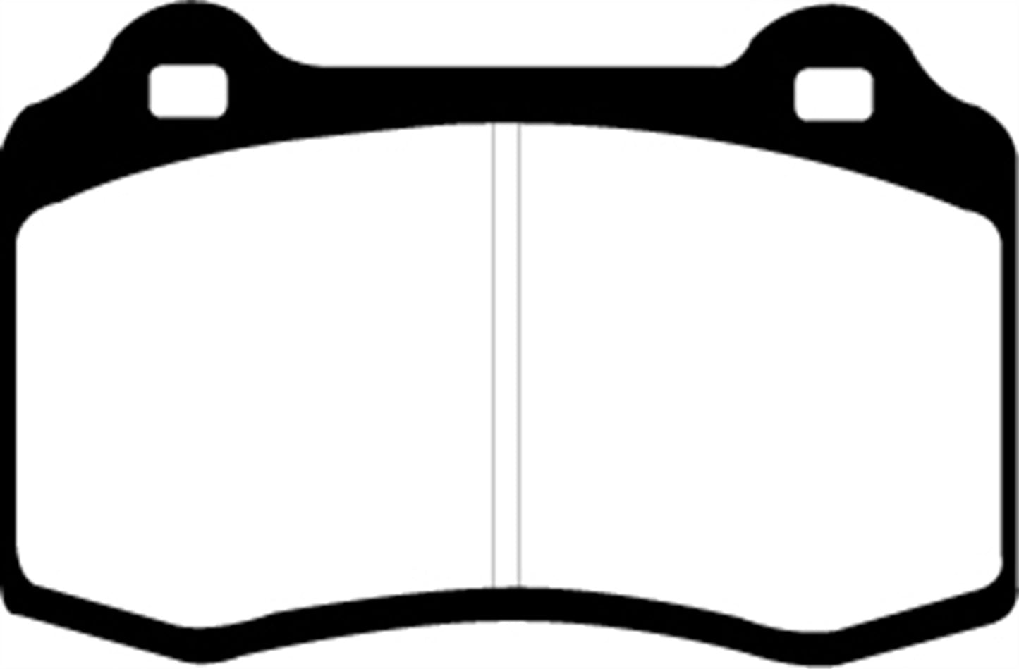 EBC DP21140 Greenstuff 2000 Series Sport Brake Pads